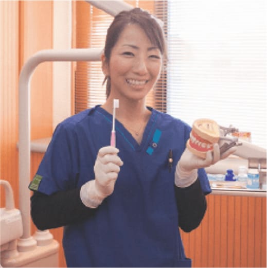 歯科衛生士 32歲 勤務歴11年8か月 飯島江李佳